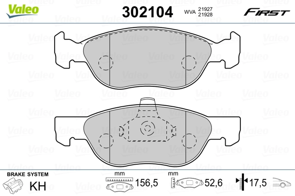 VALEO 302104