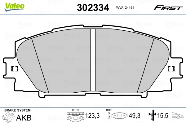 VALEO 302334