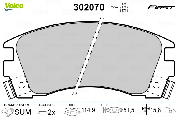 VALEO 302070