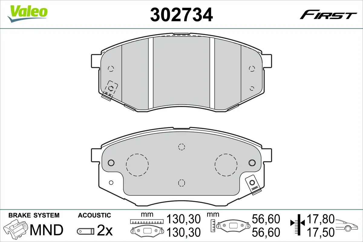 VALEO 302734