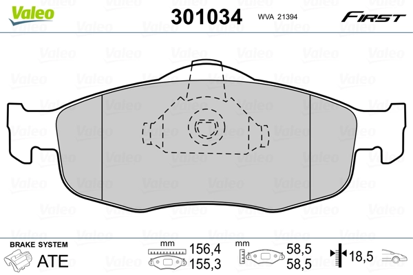 VALEO 301034