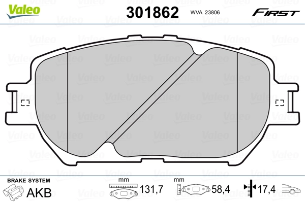 VALEO 301862