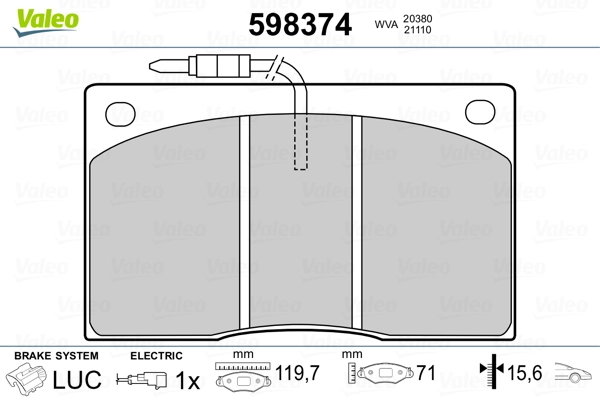 VALEO 598374