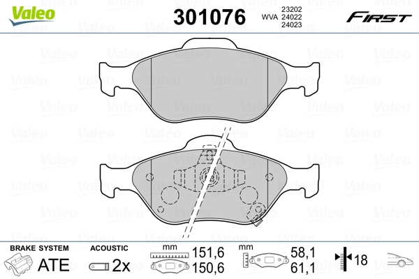 VALEO 301076