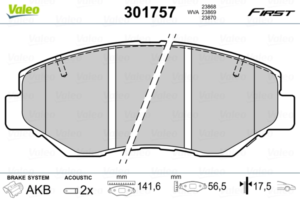 VALEO 301757