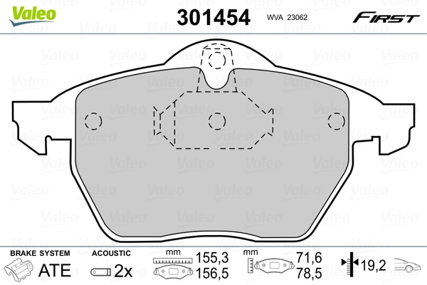 VALEO 301454
