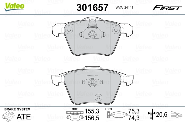 VALEO 301657
