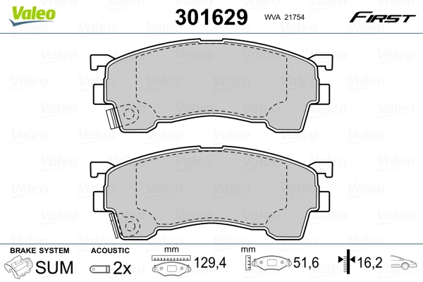 VALEO 301629