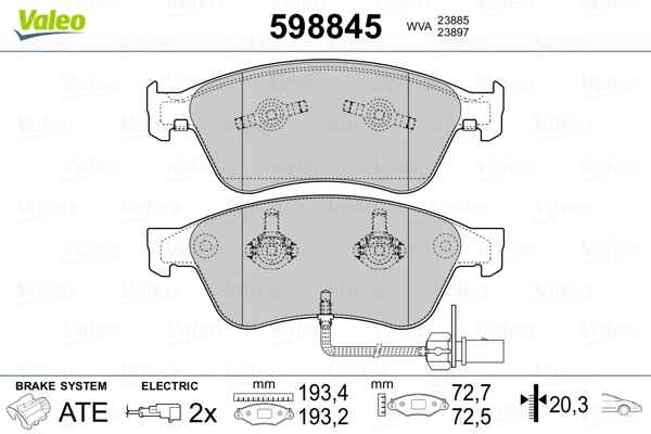 VALEO 598845