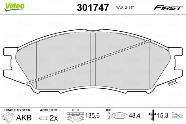 VALEO 301747