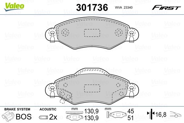 VALEO 301736