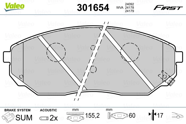 VALEO 301654