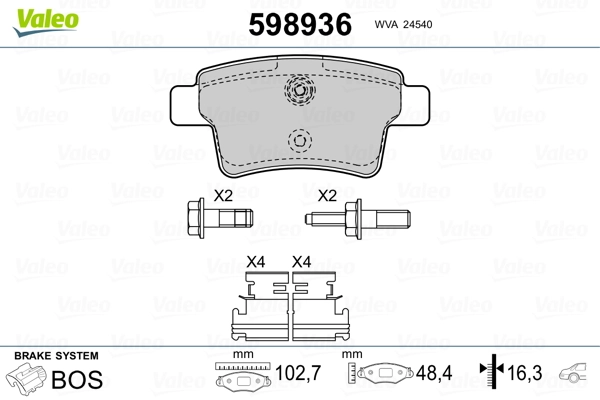 VALEO 598936