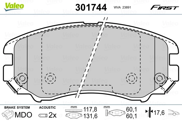 VALEO 301744