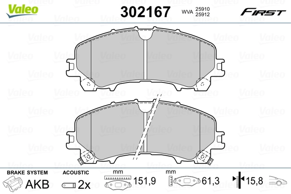 VALEO 302167