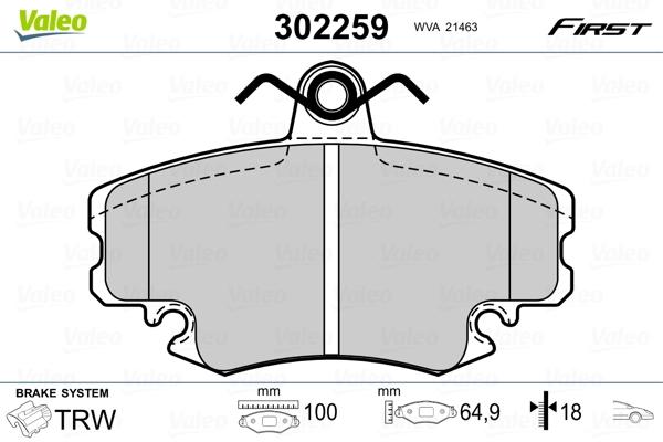 VALEO 302259