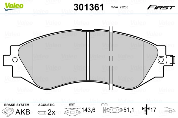 VALEO 301361