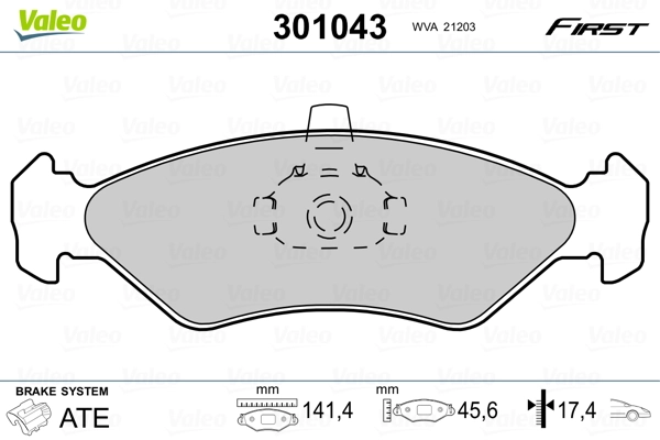 VALEO 301043