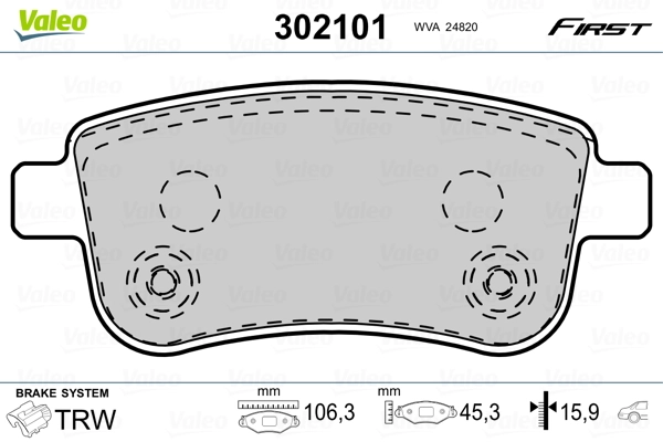 VALEO 302101