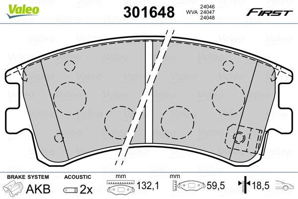 VALEO 301648