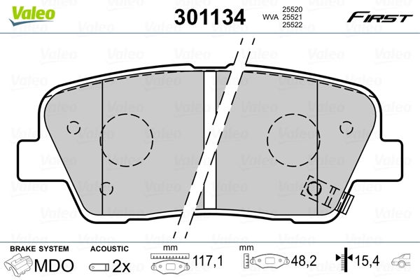 VALEO 301134