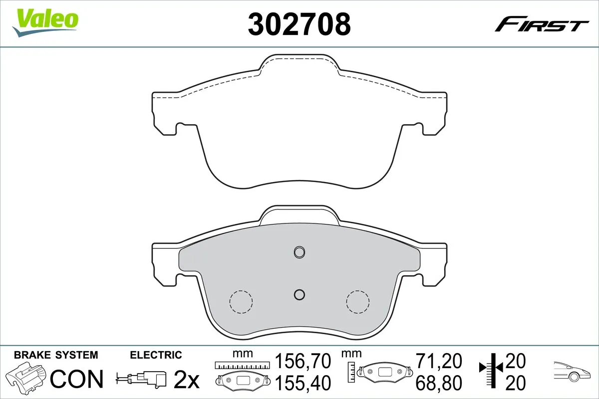 VALEO 302708