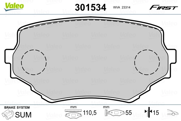 VALEO 301534