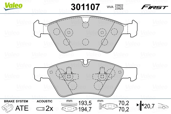 VALEO 301107