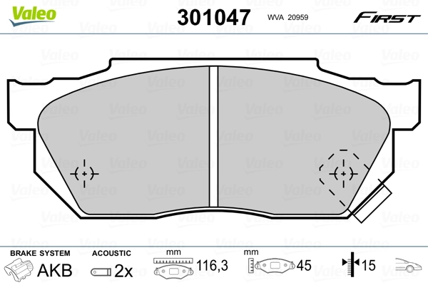 VALEO 301047