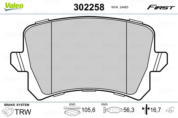 VALEO 302258