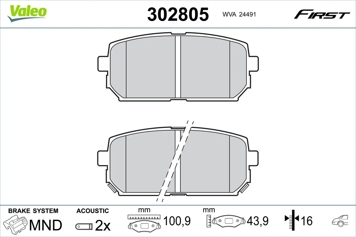 VALEO 302805