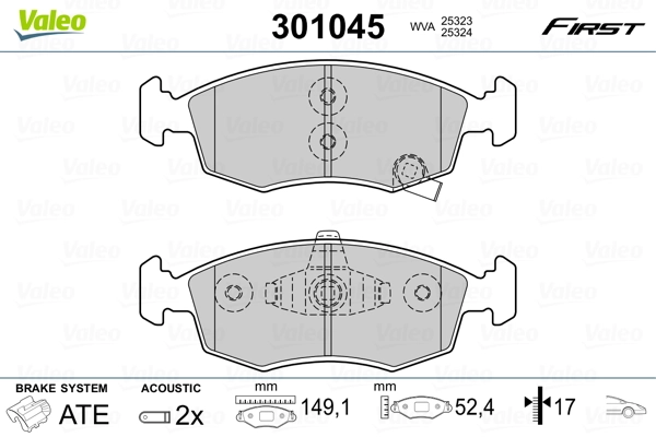 VALEO 301045