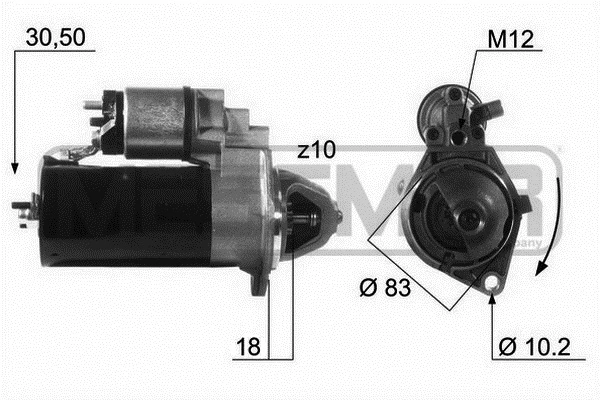 HC PARTS F032137889