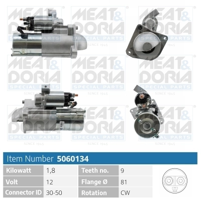 MEAT&DORIA 5060134