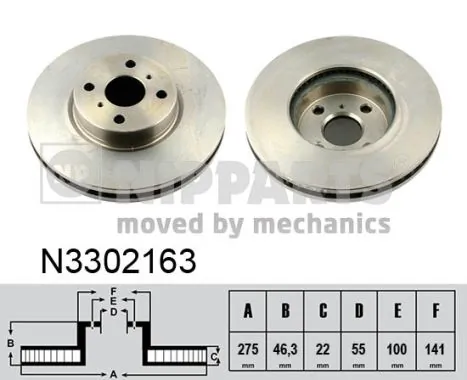 NIPPARTS N3302163