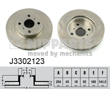 NIPPARTS J3302123