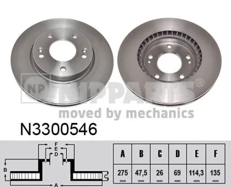 NIPPARTS N3300546
