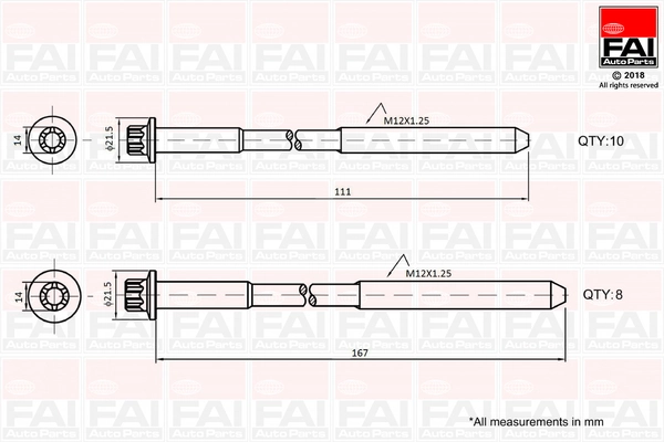 FAI AUTOPARTS B2124