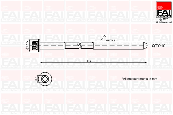 FAI AUTOPARTS B1401