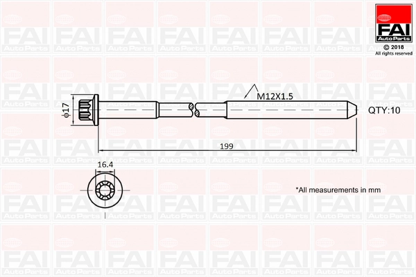 FAI AUTOPARTS B1756