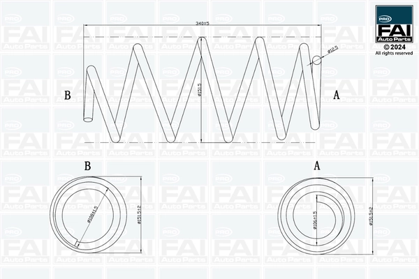 FAI AUTOPARTS FPCS181