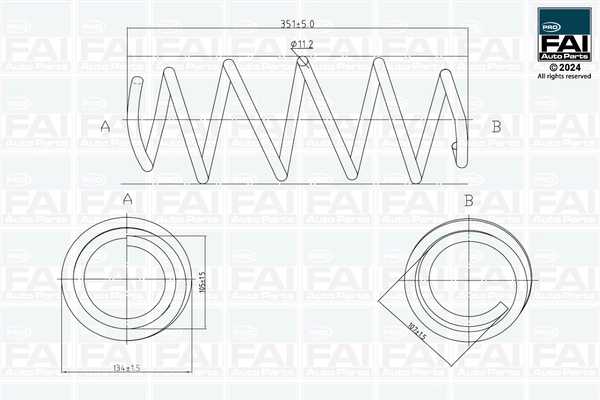 FAI AUTOPARTS FPCS102