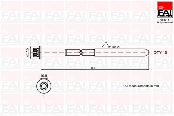 FAI AUTOPARTS B701