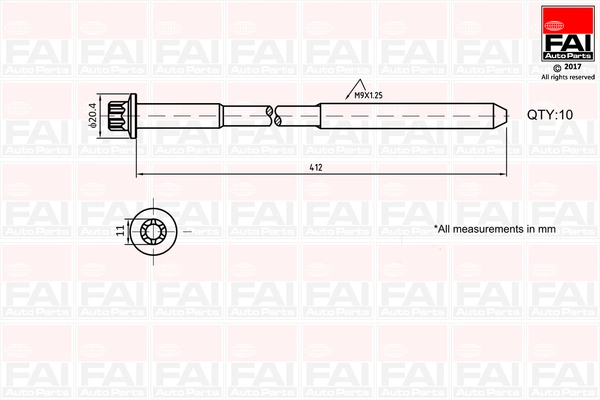 FAI AUTOPARTS B292
