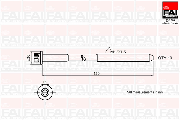 FAI AUTOPARTS B2129