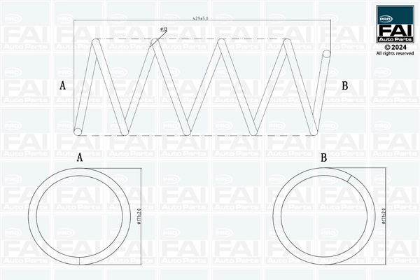 FAI AUTOPARTS FPCS170