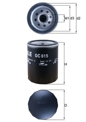 Mahle OC615
