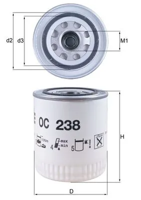 Mahle OC238
