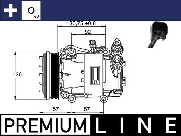 Mahle ACP54000P