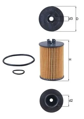 Mahle OX382D